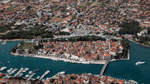 Trogir from air